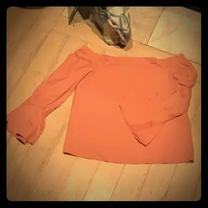 Off the shoulder blouse